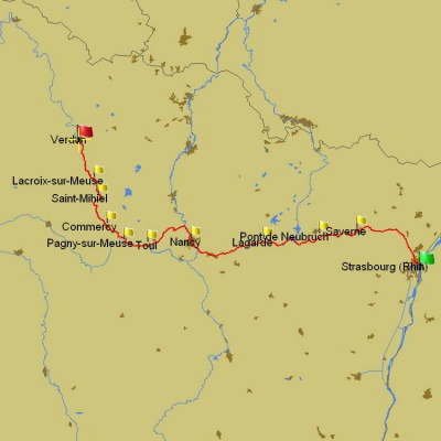 2023 Verdun Strassburg route 400